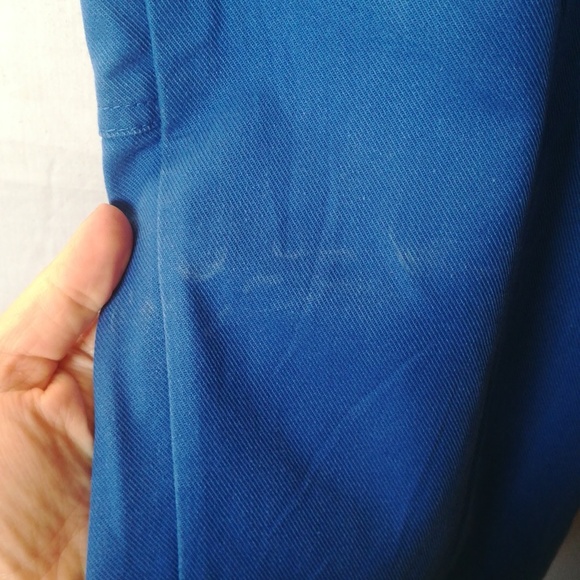 Vintage Chore Pants Workwear Trousers Adolphe Lafont W42 French Bleu de Travail - Picture 5 of 13